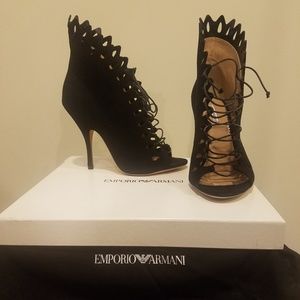 Emporio Armani Black Heels